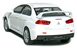 Box of 12 Cars: 5" 2008 Mitsubishi EVO X 1/36