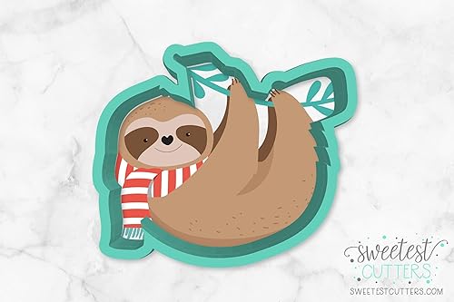 Download Craft Supplies Tools Hanging Sloth Cookie Cutter 3d Printed Kids Crafts