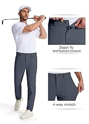 Willit Mens Golf Pants Stretch Dress Pants Quick