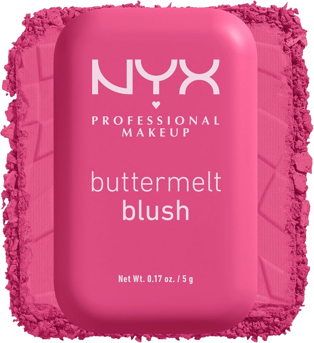 NYX Buttermelt Powder Blush Butta With Time Vegan Shade Butta With Time