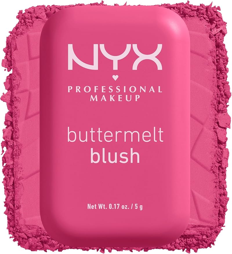 NYX Buttermelt Powder Blush Butta With Time Vegan Shade Butta With Time