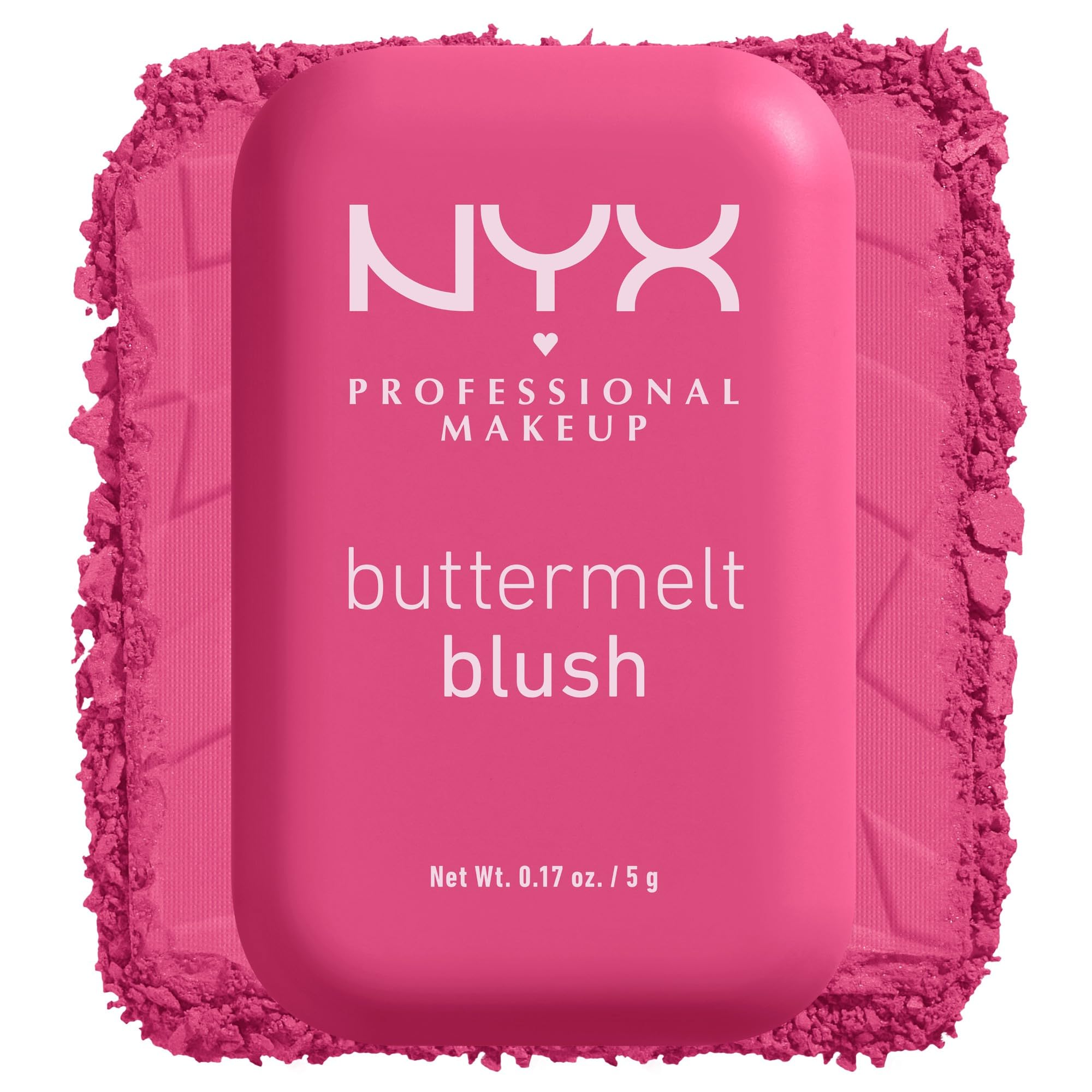 NYX Professional Makeup Buttermelt Powder Blush, Up To 12H Wear, Seamless Blending, Fade and Transfer Resistant, With Shea and Mango Butter, Vegan Formula, Shade: Butta With Time — image 1
