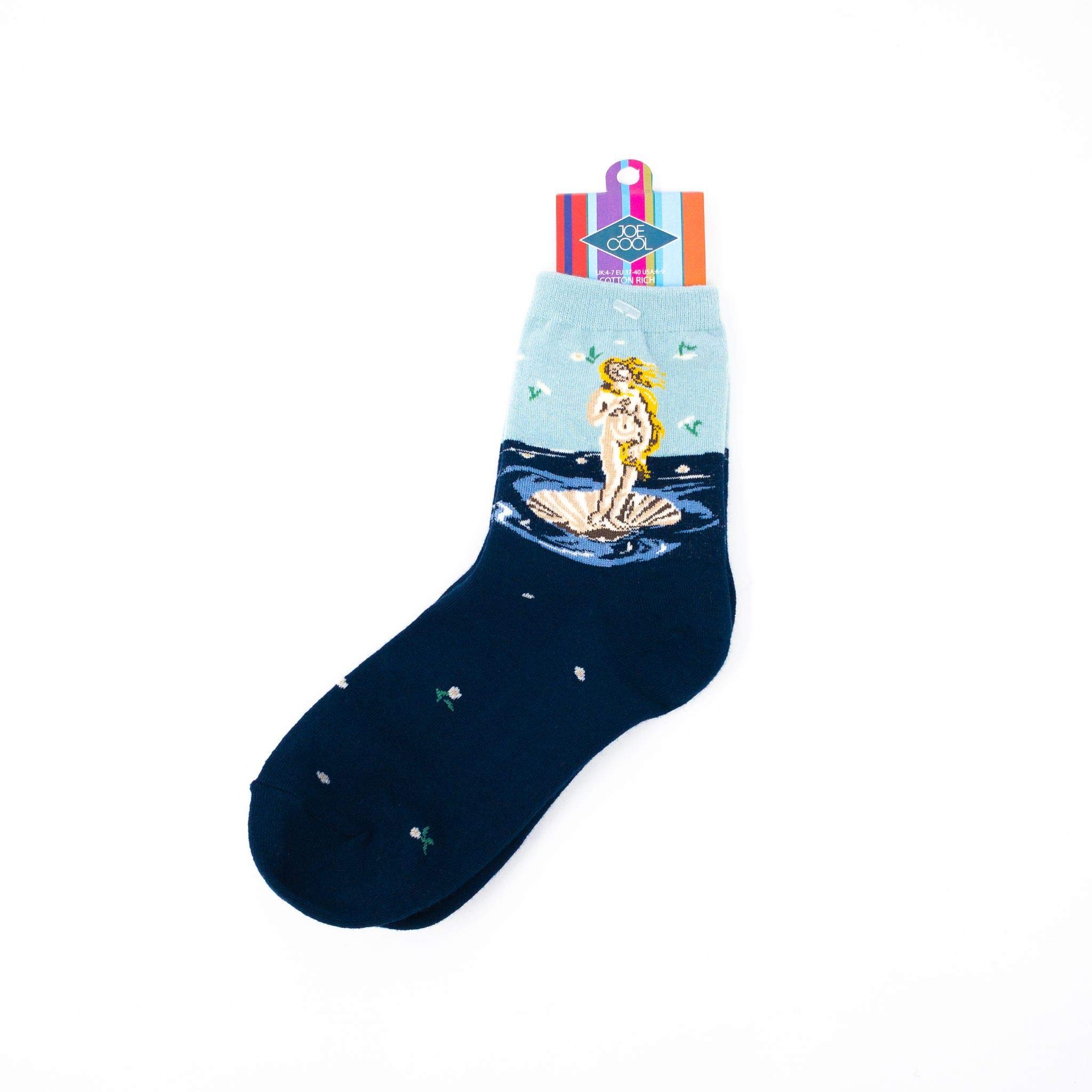 Womens' Art Masterpiece Socks-20+ Designs. Van Gogh, Monet, Manet, Renoir, Da Vinci And More