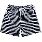 SNOW DREAMS Boys Swim Trunks Quick Dry Swim Shorts Lightweight Bathing Suits Side Pocket
