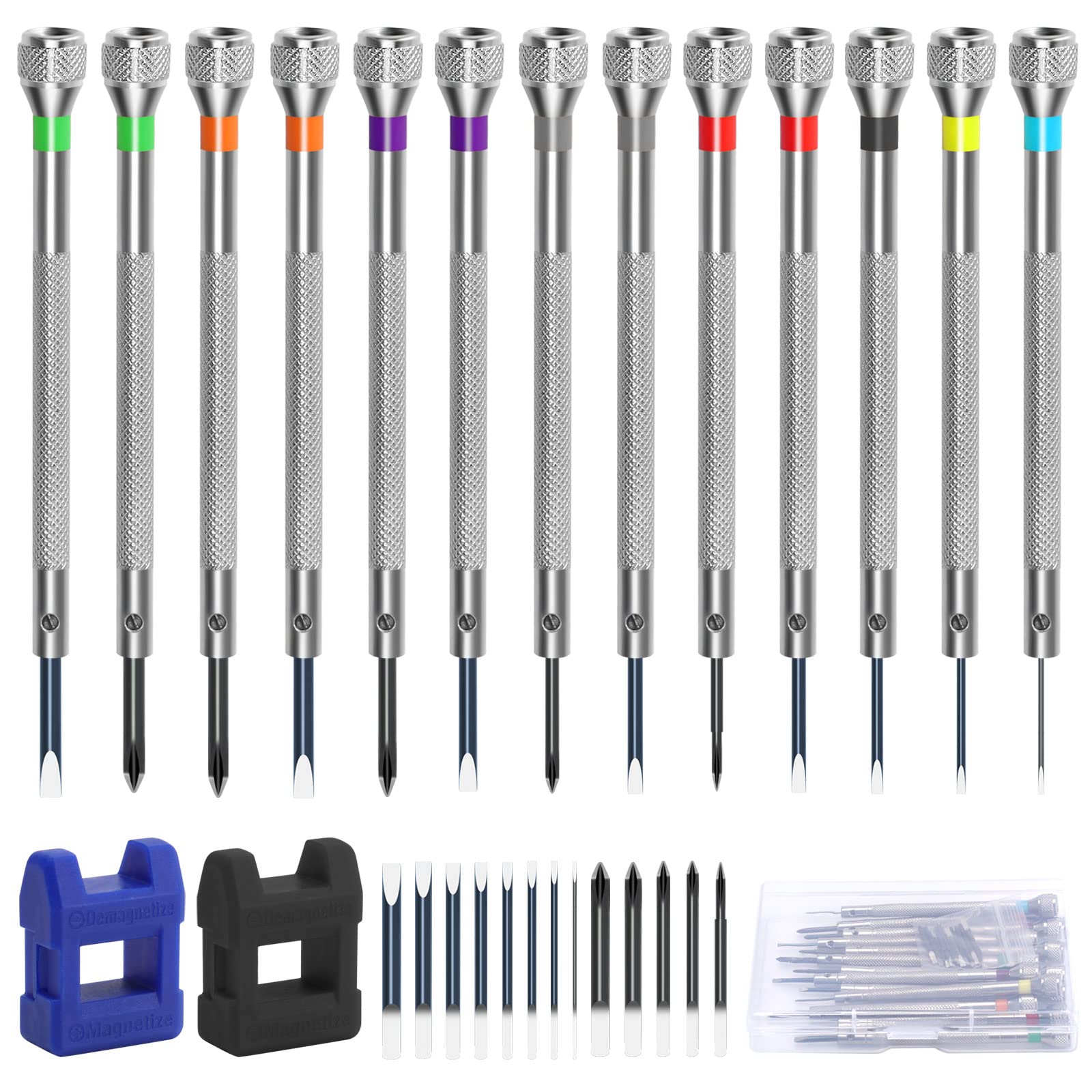 13Pcs Watchmakers Precision Screwdrivers Set