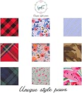 Unique style paws Dog Bandanas Triangles Cotton 1PC Washable Scarfs view 5