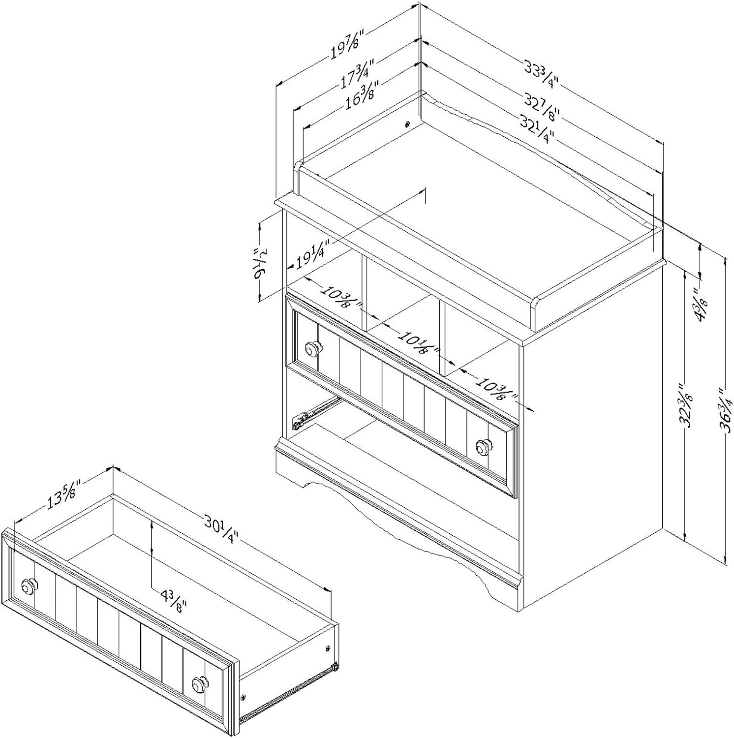 savannah changing table