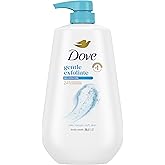 Dove Body Wash with Pump Gentle Exfoliate with Sea Minerals For 24hr Lotion-Soft Skin Moisturizing Skin Cleanser with No Sulfates No Parabens 30.6 oz
