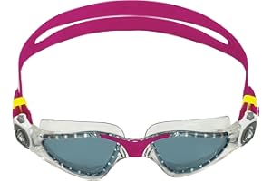 Aqua Sphere Kayenne Compact Goggle, Transparent/Rasberry, Smoke Lense