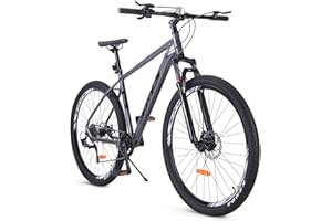 UOKAA Mountain Bike-29 Inch Mountain Bike- 19 inch Aluminium Frame, 2.1 Inch Tires,9/21-Speed Options, Advanced Suspension Fork, Ergonomic Seat, Disc Brakes