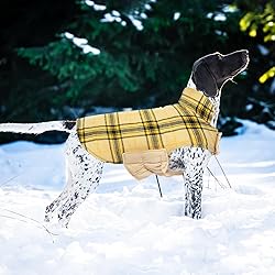 Kuoser Warm Dog Coat, Waterproof Dog Jacket for