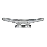 Seachoice Open Base Dock Cleat, Galvanized Gray