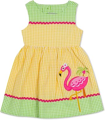 flamingo sun dress