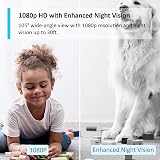 Tapo C100 Indoor Wi Fi Baby Monitor Camera 1080p Night Vision Two Way Audio view 3