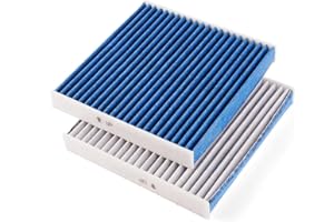 Forccord 2-Pack HEPA Cabin Air Filter for Honda Civic 2016-2026, CRV 2017-2026, HRV 2016-2026, Clarity 2017-2021, RDX 2019-20
