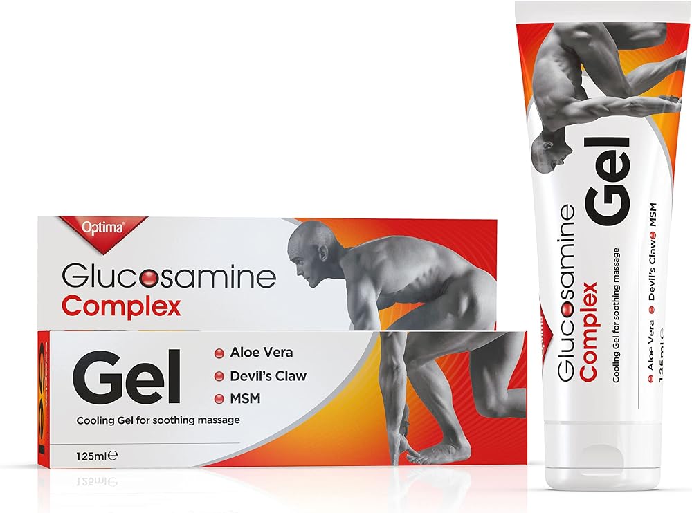 Optima Glucosamine Complex Gel 125 ml Natural Cruelty Free Aloe MSM Devils Claw