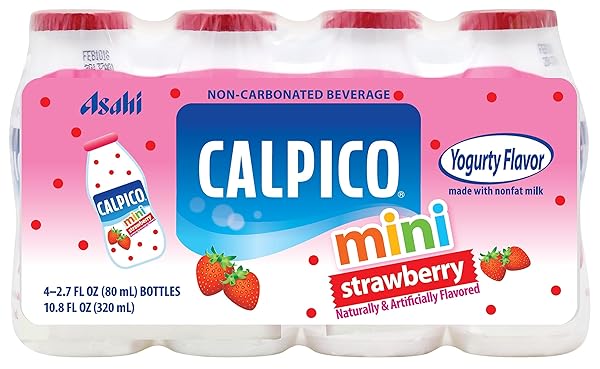 CALPICO MINI STRAWBERRY 2.7 FZ, (PACK OF 4)