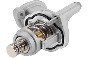 INFINAUTO Car Aluminum Alloy Thermostat for Cadillac CTS CT6 ATS CT5 Engine Coolant Thermostat Housing Assembly for Chevrolet