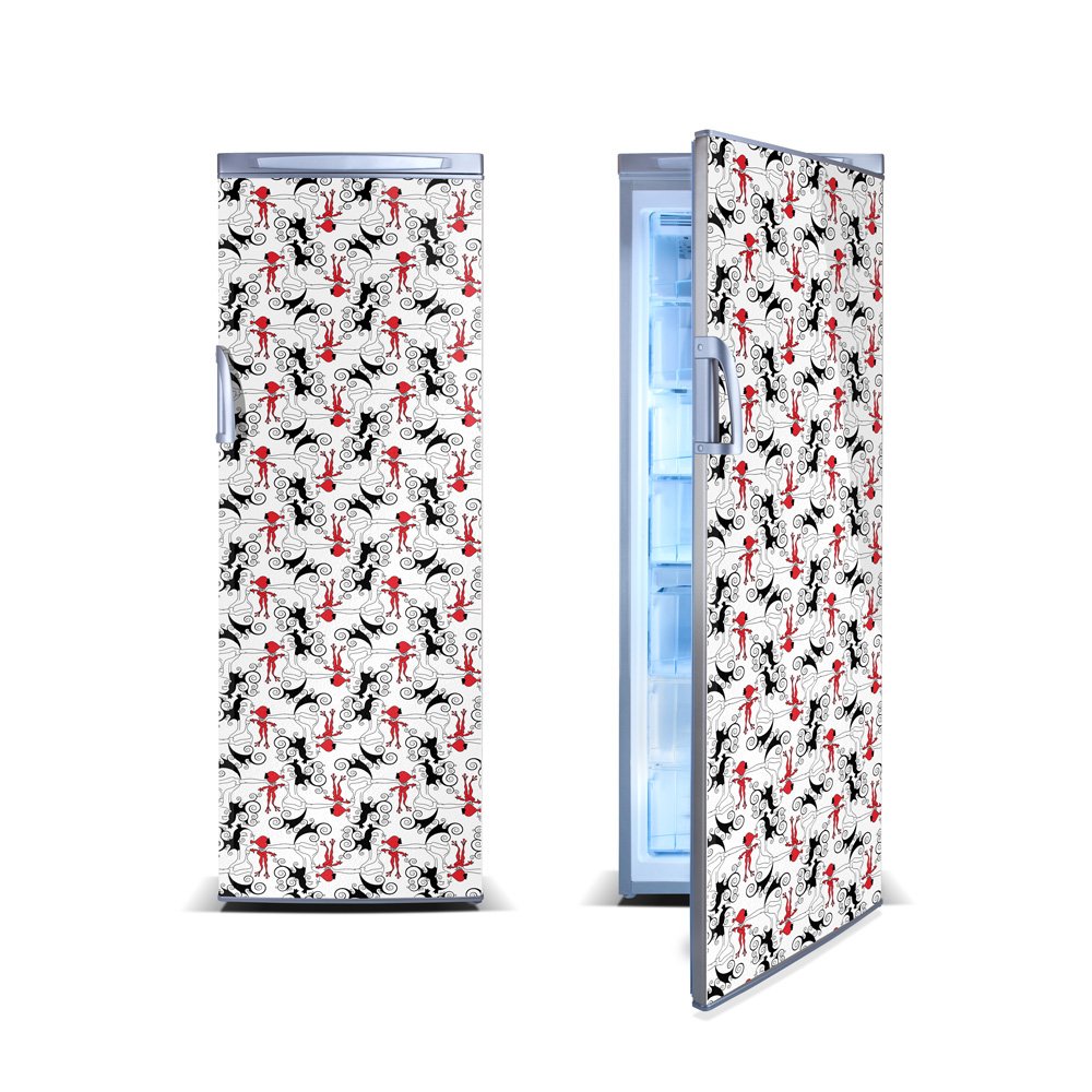 FridgeWrap: Royal Kiss Pegatina/Vinilo Decorativo para Nevera ...