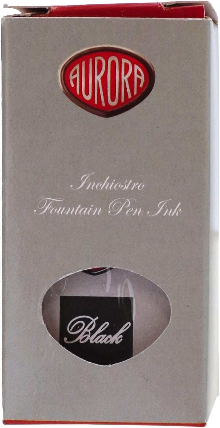 Aurora Bottle Ink 125-N Black 45ml Regular Imported Goods - Image 3