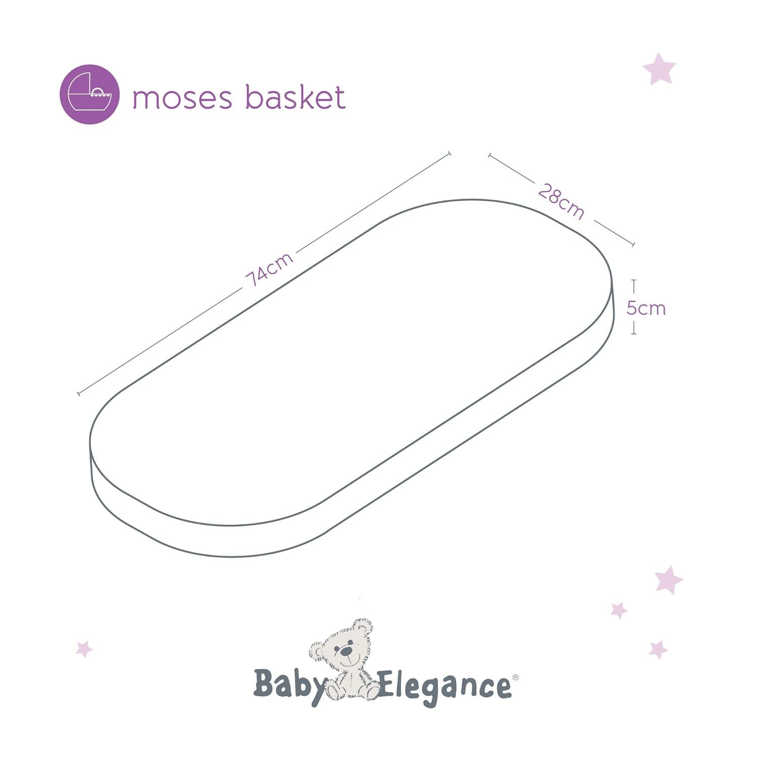 baby elegance moses basket