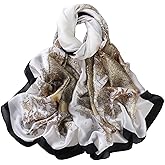 YMXHHB Silk Scarf Mulberry Silk Fashion Scarves Long Lightweight Shawl Wrap …