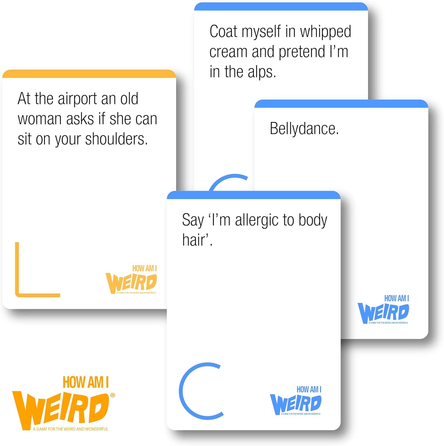 How Am I Weird - Award Winning Family Party Card Game for Adults & Teens - 500 Cards - Board Game Weird Gift - Image 4