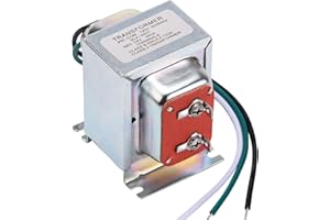 JDMYCYCQXF Doorbell Transformer,24V 40VA AC Power Supply Thermostat Connector Hardwired Door Chime Pro Power Adapter,Compatible with Honeywell Nest Hello Emerson Ecobee Wyze Ring Eufy Sensi