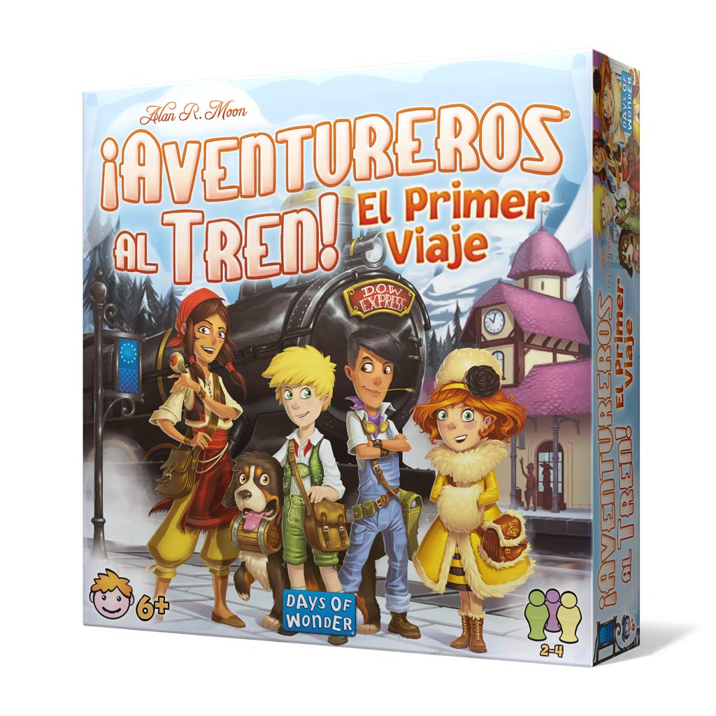 Days of Wonder - Adventureros al Train - The First Journey - Board Game in Spanish