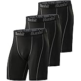 Runhit Compression Shorts Men Underwear Spandex Running Shorts Workout Athletic