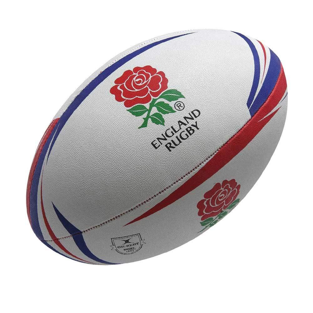 Pelota de Rugby GILBERT Inglaterra partidario (tamaño 4): Amazon ...