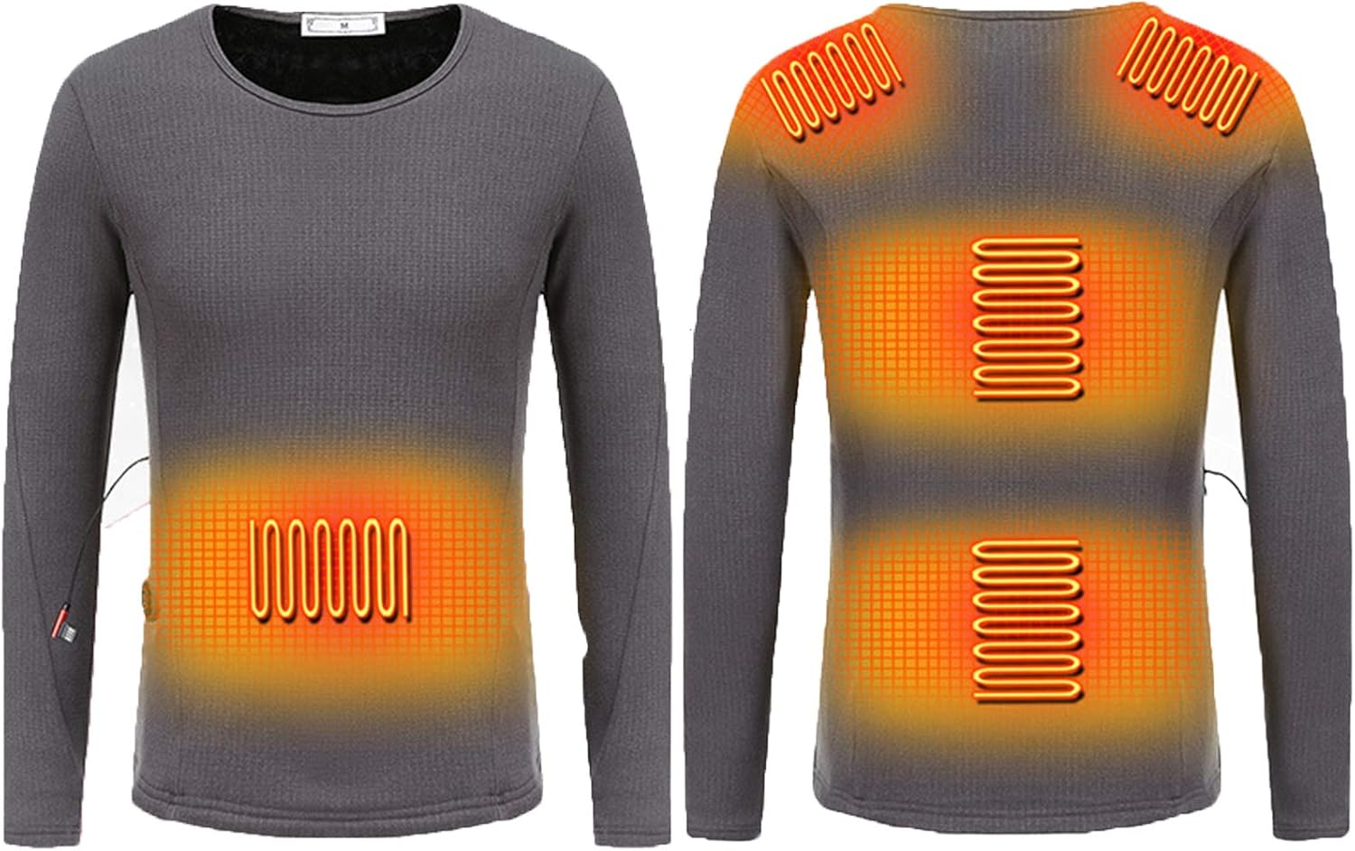 Winter Electric Heating Underwear Indoor Outdoor Men's Women's Warm