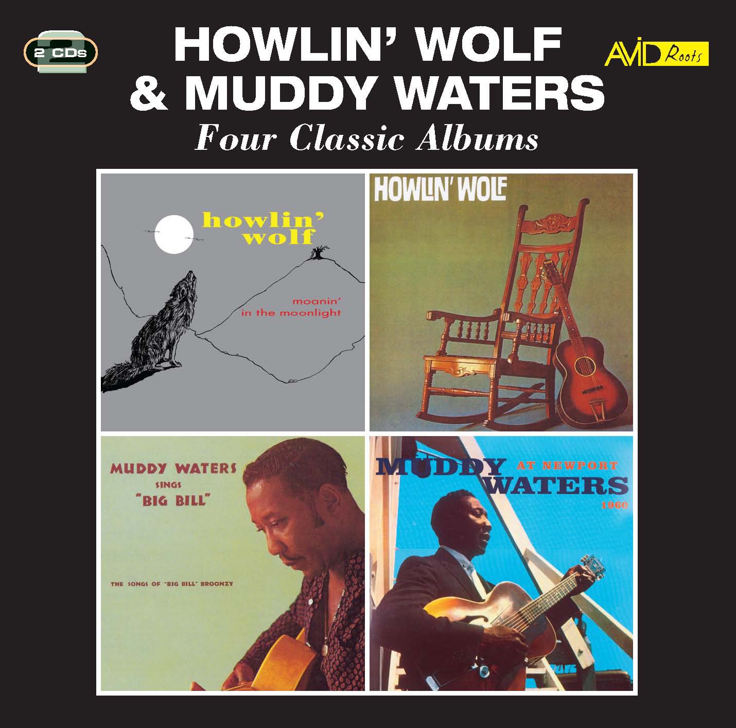 Howlin' Wolf / Muddy Waters Four Classic Albums Howlin' Wolf