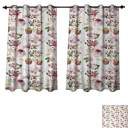 Amazon Com Anzhouqux Shabby Chic Bedroom Thermal Blackout