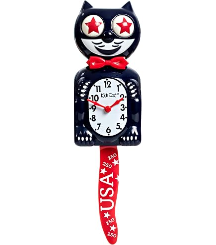 Amazon.com: Kit-Cat Tuxedo Clock, Limited Edition Anniversary