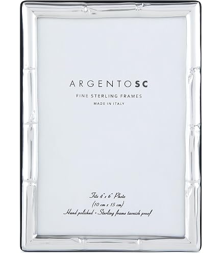 Amazon.com - Argento SC Fluted Sterling Silver Picture Frames