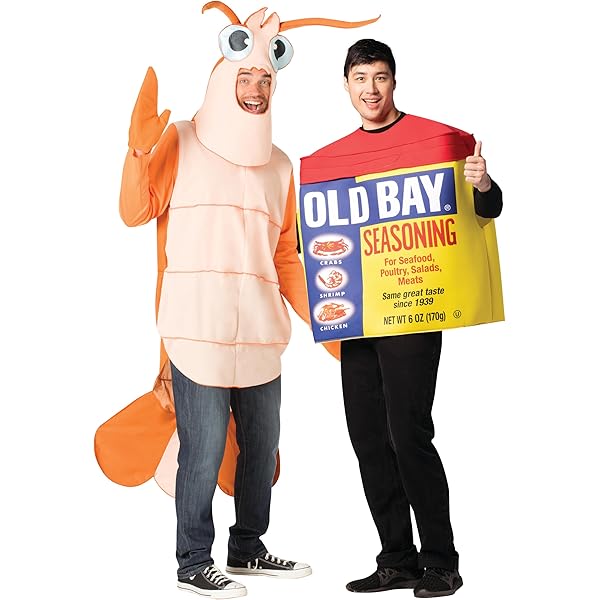 Amazon.com: Imposta Costumes Shrimp Scampi - Old Bay Seasoning Can