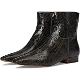 Free People womens Easy Does It Snake Print Ankle Boots