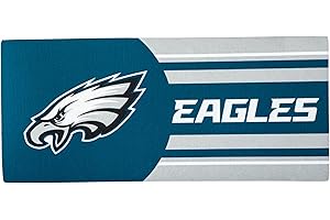 Team Sports America NFL Philadelphia Eagles Sassafras Switch Mat Inserts, Interchangeable Front Door Mat Outdoor Entrance, Indoor Door Mats for Entryway, 22 x 10 Inches Sassafras Doormat Inserts