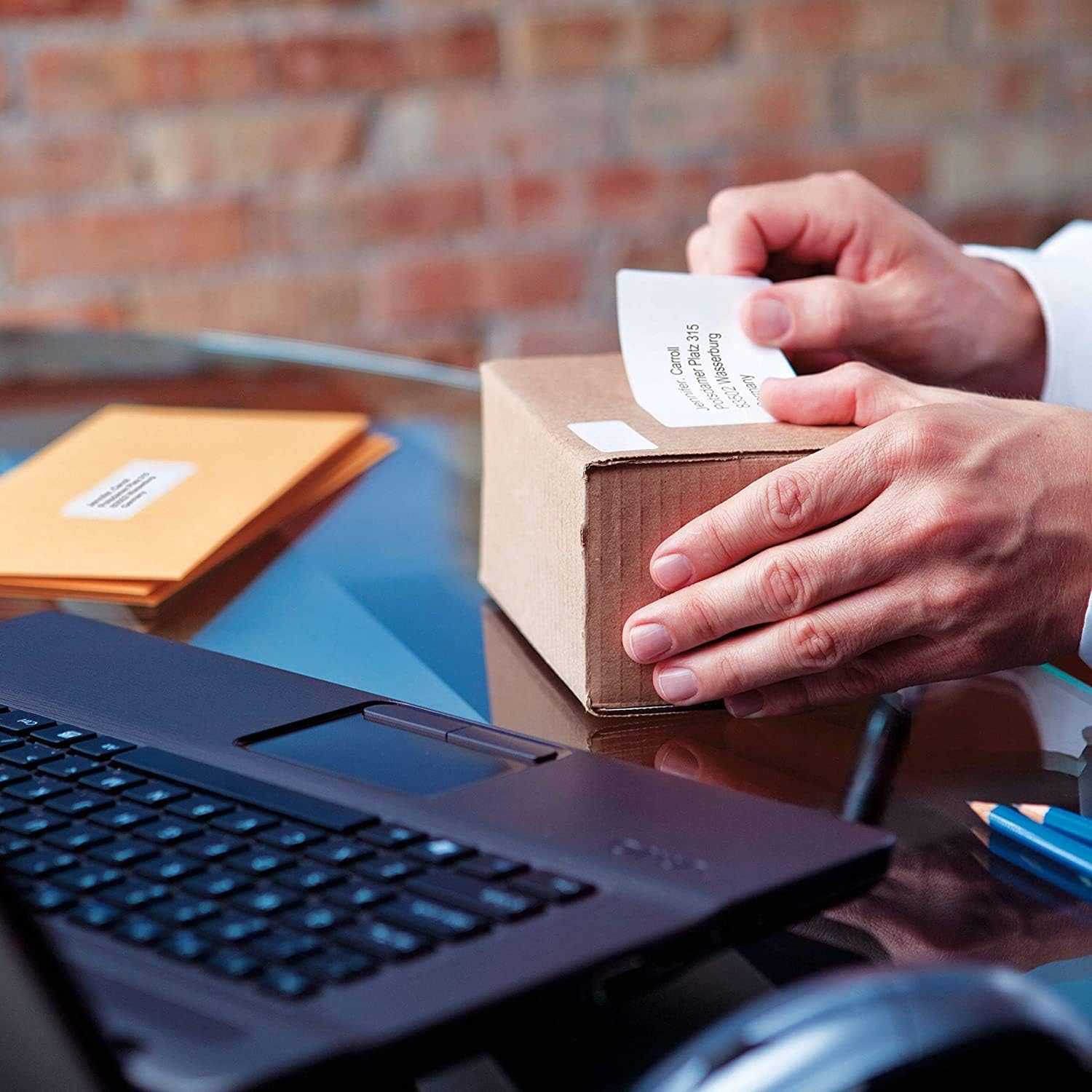 DYMO LabelWriter 450 Thermal Label Printer with 2 rolls of 350 White Mailing Address Labels : Office Products