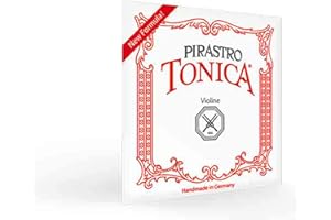 Pirastro TON412021 Tonica Violin Strings, Set, 4/4
