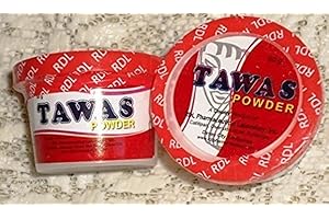 BUTO RDL Tawas Powder (Alum Powder) 50grams (Red) PACK OF 2