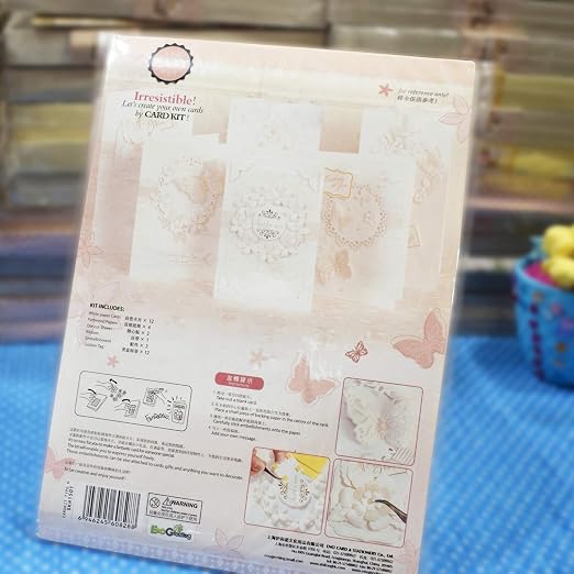 Asian Hobby Crafts Diy Card Making Kit Skh1501 With Patterned