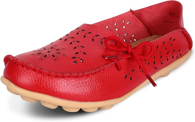 women's soft leather flat shoes