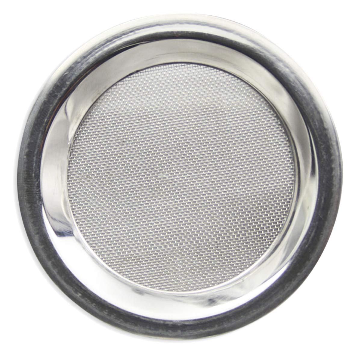 Nklaus Ø 12,5cm sieve replacement sieve for incense burner metal silver matt replacement accessories smoking pot replacement grill 3298