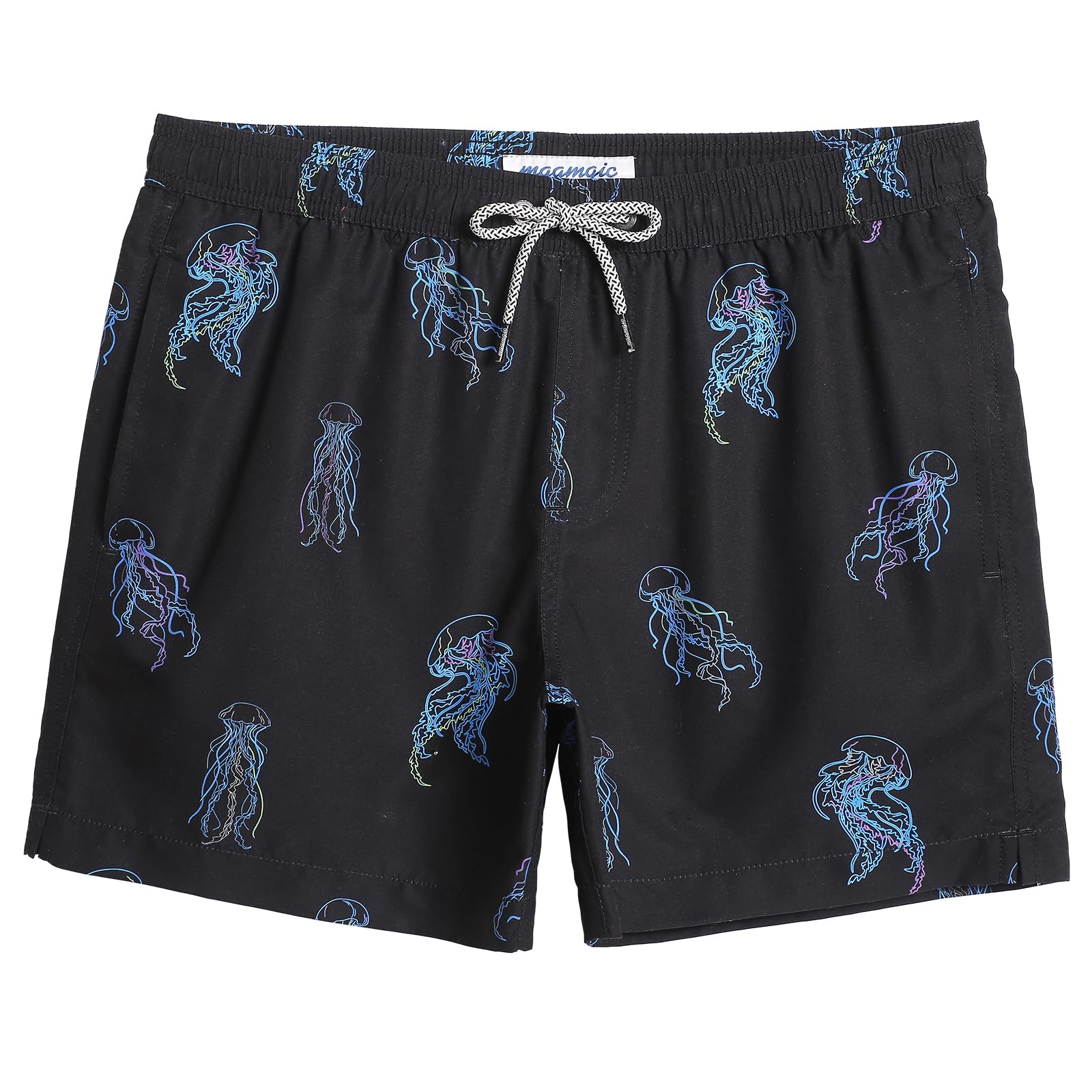 SUNDAY ROSE 3 Pack Mens Swim Trunks With Mesh Lining Quick Dry Swim Shorts Bathing Suit For Men, Black Green, Small - View #11