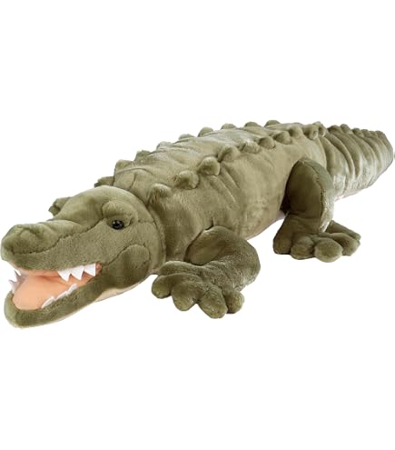 Amazon.com: Wild Republic Earthkins Crocodile Stuffed Animal - 15