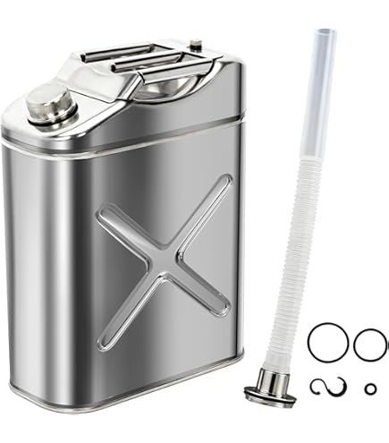 Amazon.com: Swiss Link Stainless Steel Water Can 20L Portable