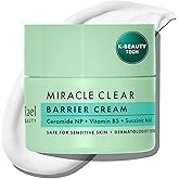 Rael Face Moisturizer, Miracle Clear Barrier Cream – Lightweight Moisturizer with Succinic Acid and Vitamin B5, Hydration, Korean Skin Care (1.8 oz)