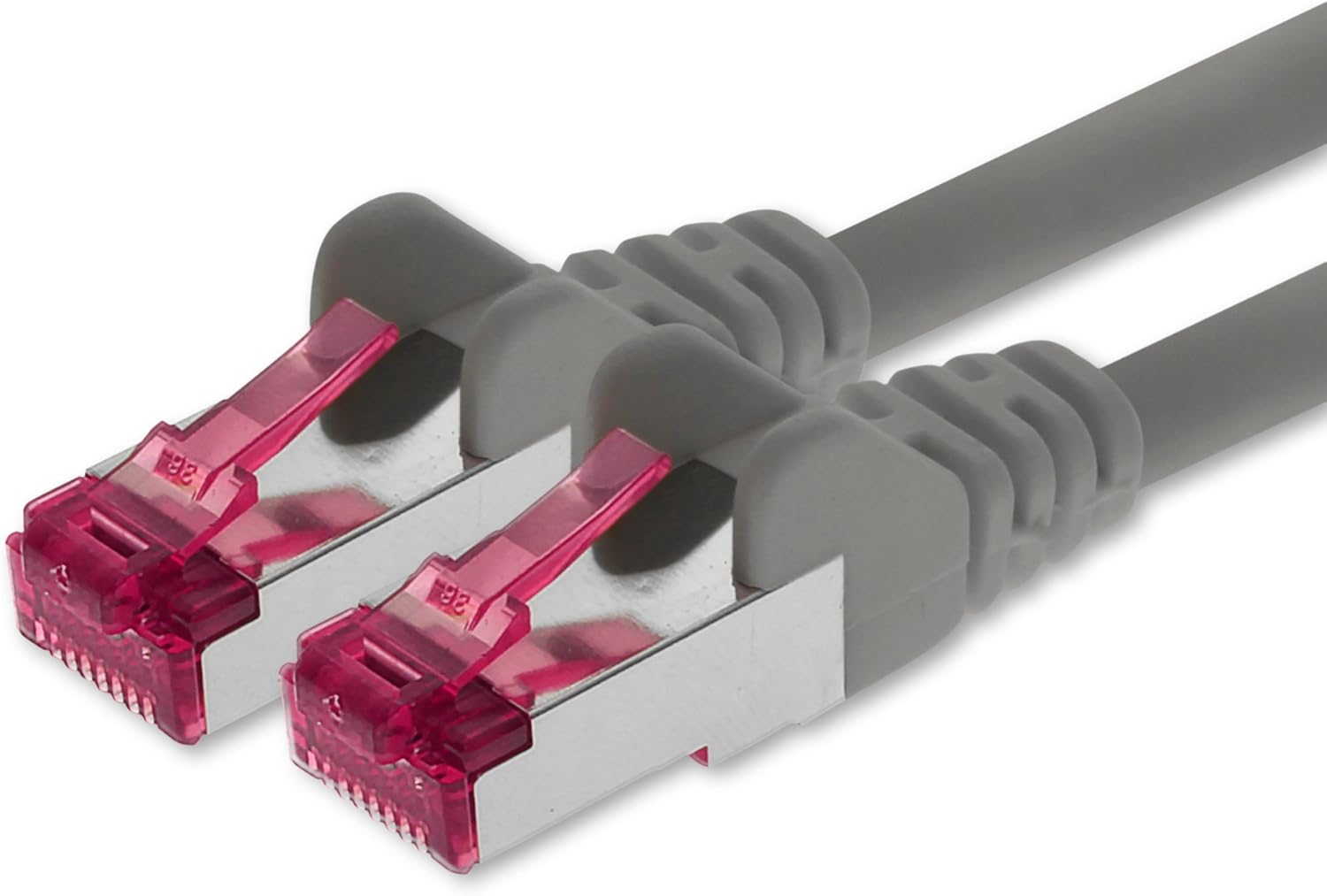 25m Gris 1 pièce CAT6a Câble Set Câble Réseau RJ45